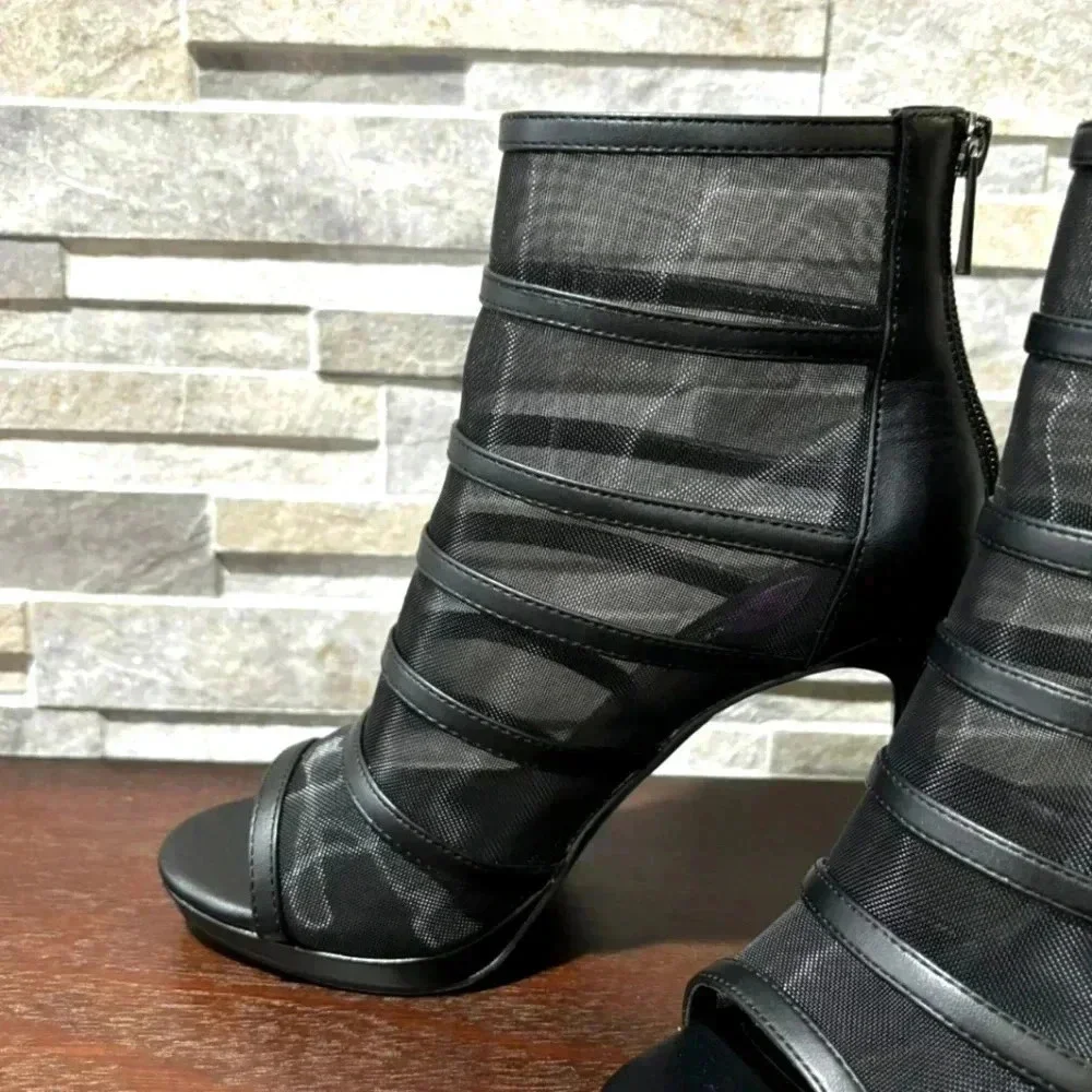 Nine West Muje's Larang Ankler Boots size 9M Black